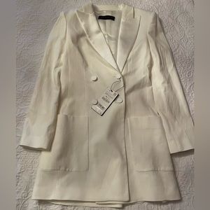 Zara Blazer White